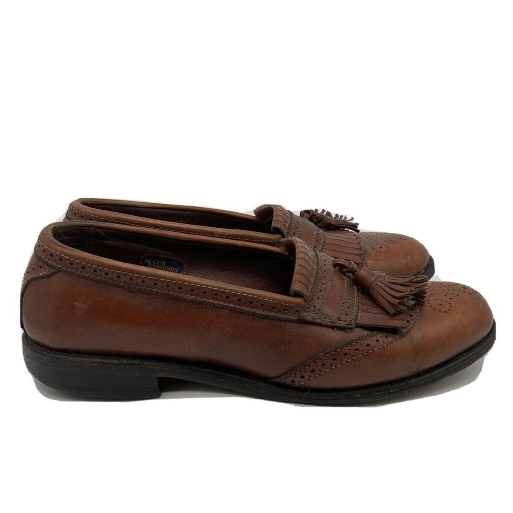 Allen Edmonds Bridgeton Mens Slip On Tassel Shoes